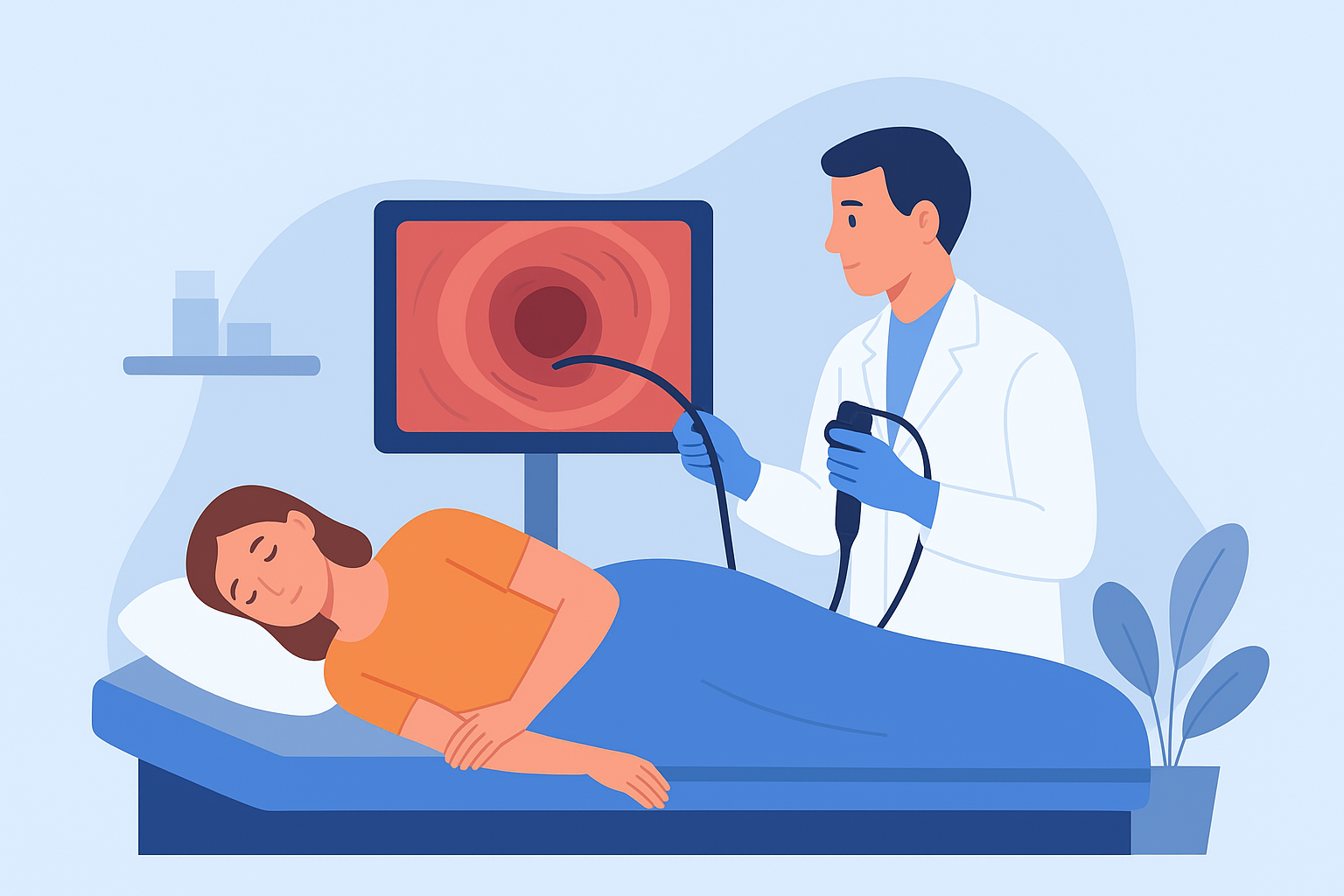 Exame de endoscopia digestiva